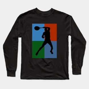 Tennis Grand Slam Courts Forehand Long Sleeve T-Shirt